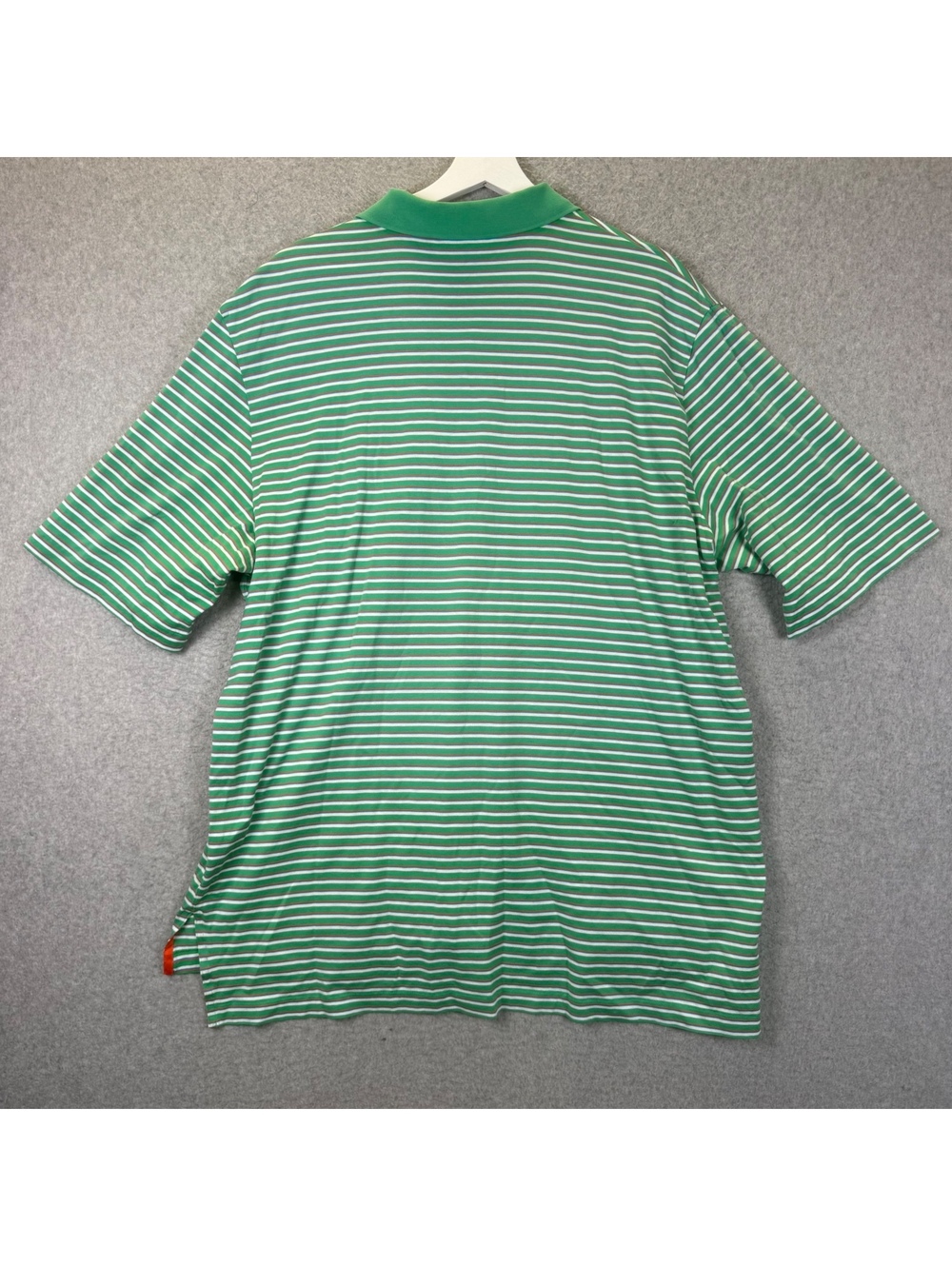 Polo Golf Ralph Lauren Men's XL Green Striped Performance Polo Shirt - Picture 6 of 6